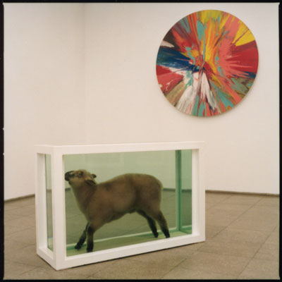 ダミアン・ハーストの2作品